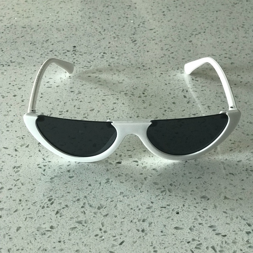 Half Frame Rimless Sunglasses